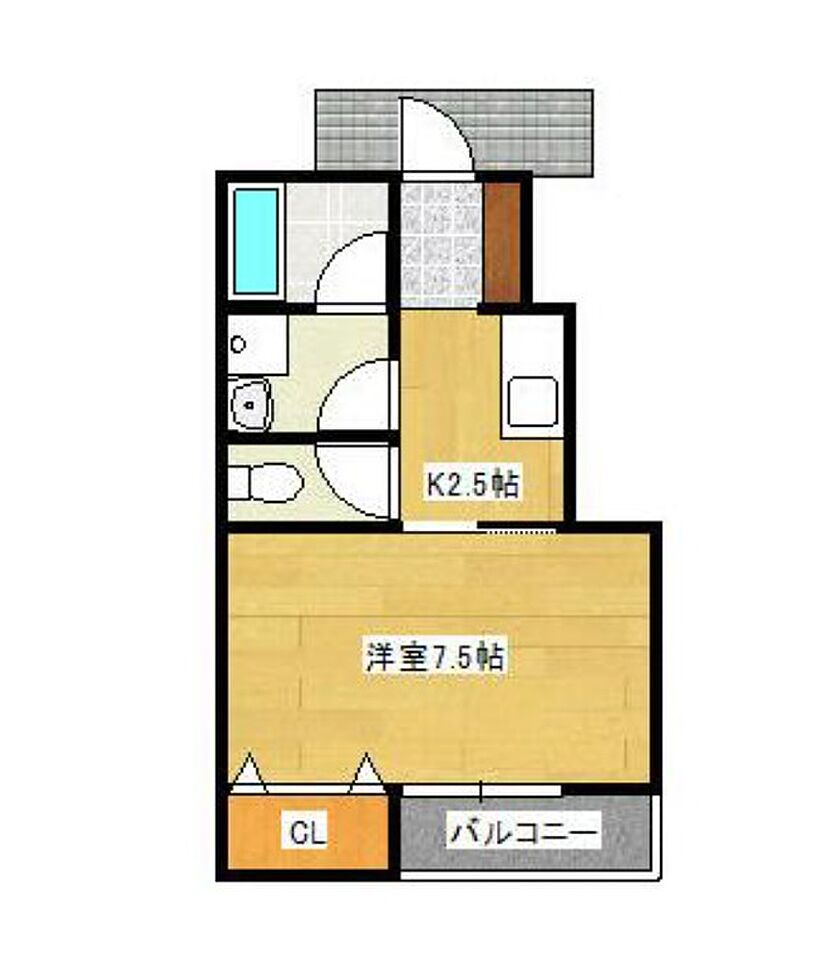 賃貸アパートモダンクラウド 1階 102 荒尾駅