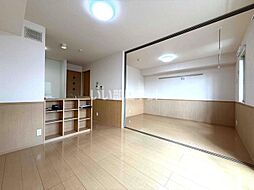 JR東北新幹線 郡山駅 バス24分 徳定バス停下車 徒歩8分の賃貸アパート 2階2DKのリビング/ダイニング