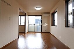 JR東北本線 郡山駅 バス25分 菜飯バス停下車 徒歩2分の賃貸アパート 2階1LDKのリビング/ダイニング