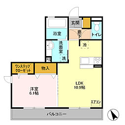 西川田駅 6.3万円