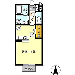 間取図画像 ワンルーム