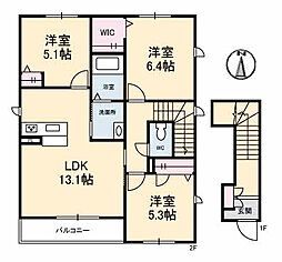 サンシャイン・パーク京町 3LDKの間取図画像