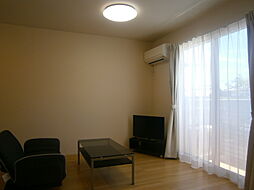 カエツリアルフィールドＤーｒｏｏｍ　Ｂ 215 2階1LDKのリビング/ダイニング