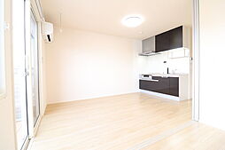 JR磐越西線 郡山富田駅 徒歩16分の賃貸アパート 1階1LDKのリビング/ダイニング