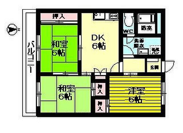 ホームズ でお部屋探し 福岡県福岡市城南区七隈8丁目 3dk 賃料5 5万円 4階 55 賃貸マンション住宅情報 物件番号 取扱い不動産会社 大東建託リーシング株式会社 福岡西店