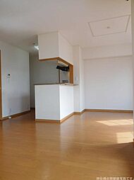 フローラガーデンＡ 201 2階2LDKのリビング/ダイニング