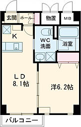 Kayasumitopia 1LDKの間取図画像