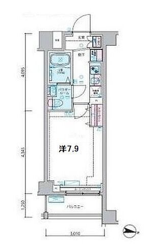 ホームズ ジェノヴィア練馬春日町スカイガーデン 1k 賃料8 9万円 1階 25 4 賃貸マンション住宅情報