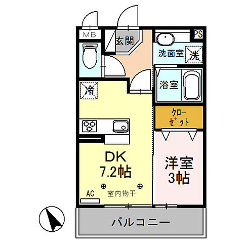 ホームズ でお部屋探し サンクレール 2階 3 1dk 賃料6 2万円 28 81 賃貸アパート住宅情報 物件番号 取扱い不動産会社 大東建託リーシング株式会社 熊谷店