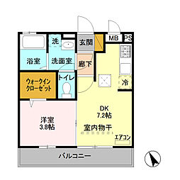 狭山ヶ丘駅 7.2万円