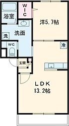 新川町駅 6.4万円