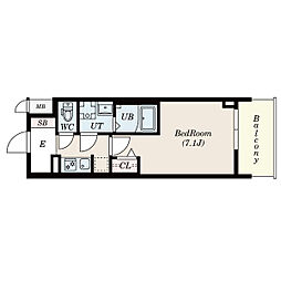 Ｓ−ＲＥＳＩＤＥＮＣＥ一宮駅前 3階1Kの間取り