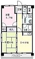 かね村ハイツ3階4.3万円