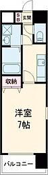 フォレストガーデン今福鶴見4 1Kの間取図画像