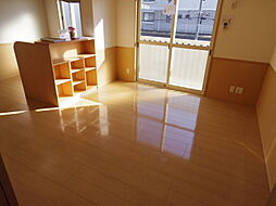 JR常磐線 土浦駅 4.6kmの賃貸アパート 2階1LDKのリビング/ダイニング