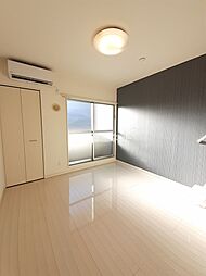 グランコンフォール米野IV 202 2階1Kのリビング/ダイニング