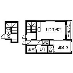 マイキャッスル1 1LDKの間取図画像