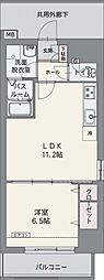 コルディエラ 1LDKの間取図画像