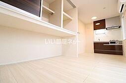 上毛電気鉄道 中央前橋駅 徒歩11分の賃貸アパート 3階ワンルームのリビング/ダイニング
