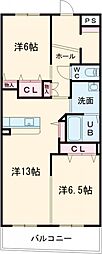 川越富洲原駅 6.8万円