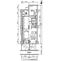 東雲キャナルコートＣＯＤＡＮ21号棟 5階1SLDKの間取り