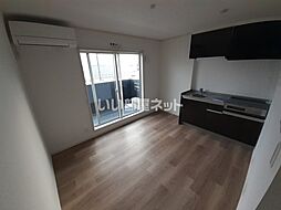 JR東北本線 新田駅 バス31分 ミヤコーバス佐沼営業所下車 徒歩15分の賃貸アパート 3階1LDKのリビング/ダイニング