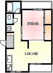 L-PLOTAPARTMENT 1LDKの間取図画像