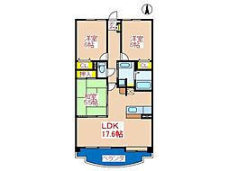 ISORA 3LDKの間取図画像