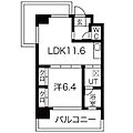 ノースヴィレッジ参番館7階12.4万円