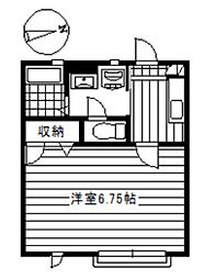 MYステージ坂戸 1Kの間取図画像