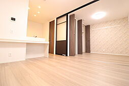 D-ROOM紅雲町A 201 2階1LDKのリビング/ダイニング