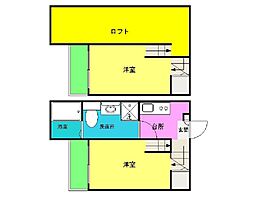 ダイネハイマート 1Kの間取図画像