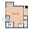 スプリングハイツ中洲3階3.8万円
