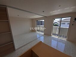 JR両毛線 駒形駅 3.1kmの賃貸アパート 2階2LDKのリビング/ダイニング