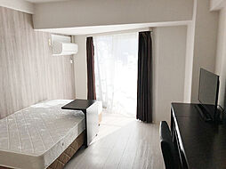 ホワイトキャッスル宮城野II 404 4階ワンルームのリビング/ダイニング