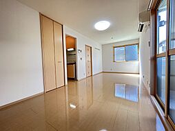 セジュールＳＦＫ　A棟 A102 1階ワンルームのリビング/ダイニング