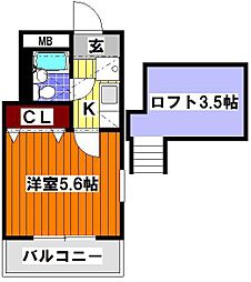 毛呂駅 2.6万円