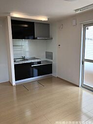 碧エイト 101 1階ワンルームのリビング/ダイニング