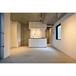 スクエアコート早稲田 0005 地下1階1LDKのリビング/ダイニング