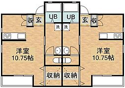 間取図画像 ワンルーム