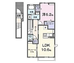 ティ・グラン4 1LDKの間取図画像