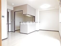 南海高野線 堺東駅 徒歩10分の賃貸マンション 6階3LDKのリビング/ダイニング