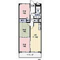 ラクール中切3階6.3万円