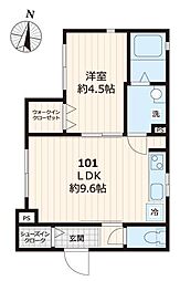 奥沢駅 14.3万円