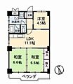 真締川ハイツ3階4.8万円