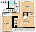 野津マンション4階5.6万円