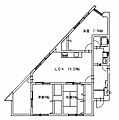 和田パークマンション3階8.7万円