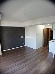 ラミューズ宇都宮ウエスト 606 6階ワンルームのリビング/ダイニング