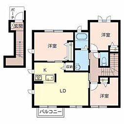 シャーメゾン苅屋 3LDKの間取図画像