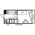 ドミール小田原2階5.8万円